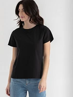 Short Sleeved Relaxed Crewneck T-Shirt