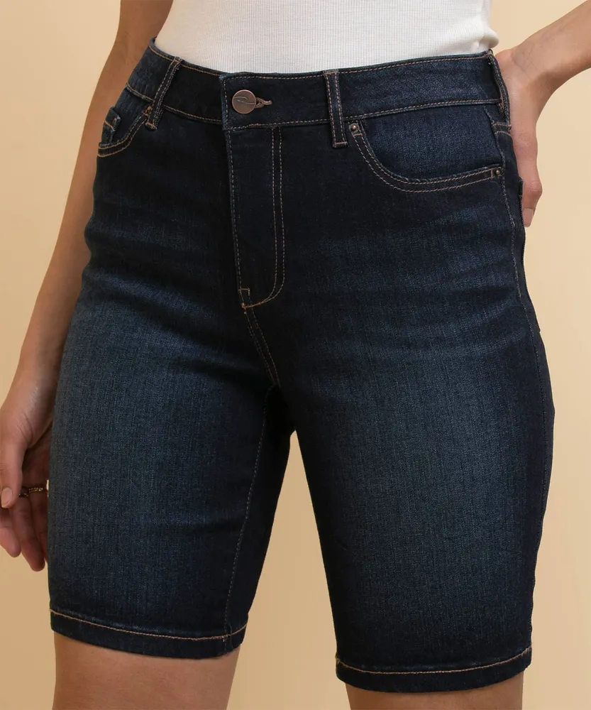 Skylar Bermuda Jean Shorts