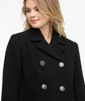 Wool Blend Peacoat