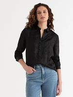 Long Sleeved Viscose Blouse