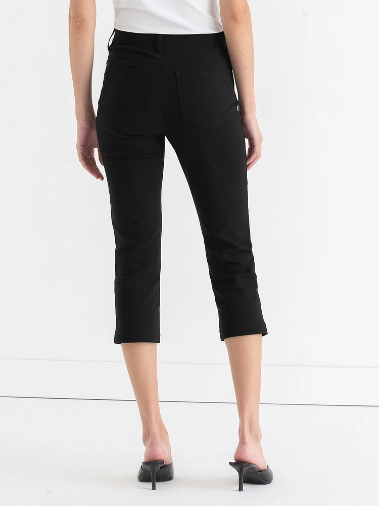 Harlow Skinny Capri Pant Microtwill