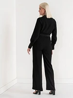 Crepette Wide Leg Jumpsuit