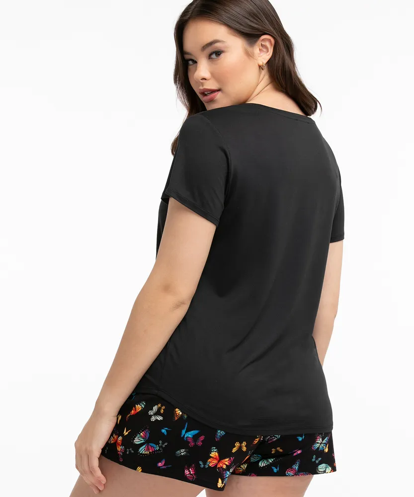 Short Sleeve Pajama Top