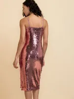 Strappy Sequin Dress