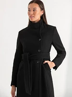 Wool Wrap Coat