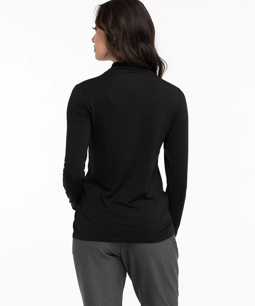 Long Sleeve Jersey Turtleneck