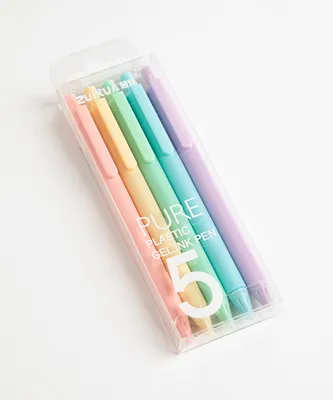 Pastel Gel Pen 5-Pack