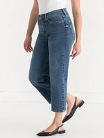 Lucy Straight Leg Cropped Jeans