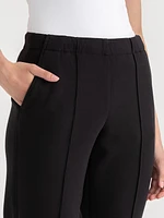 Double Knit Tapered Leg Pant