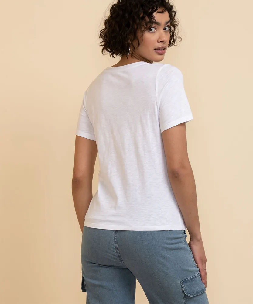 Short Sleeve Crewneck Relaxed Tee