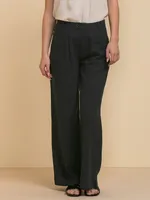 Viscose Linen Wide Leg Pant