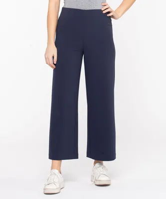 Scuba Crepe Wide Leg Crop