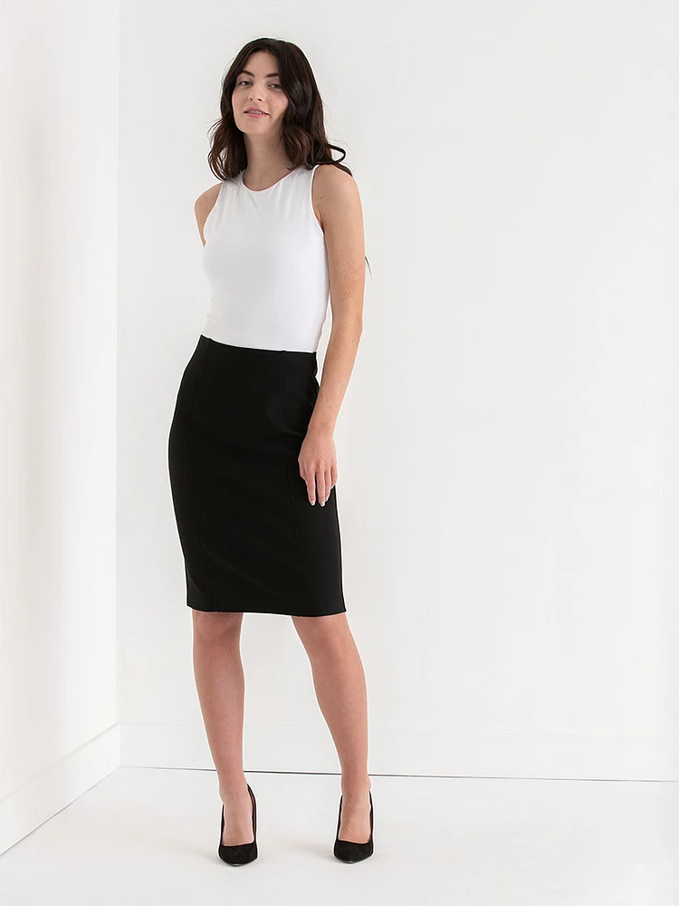Pencil Skirt Luxe Ponte