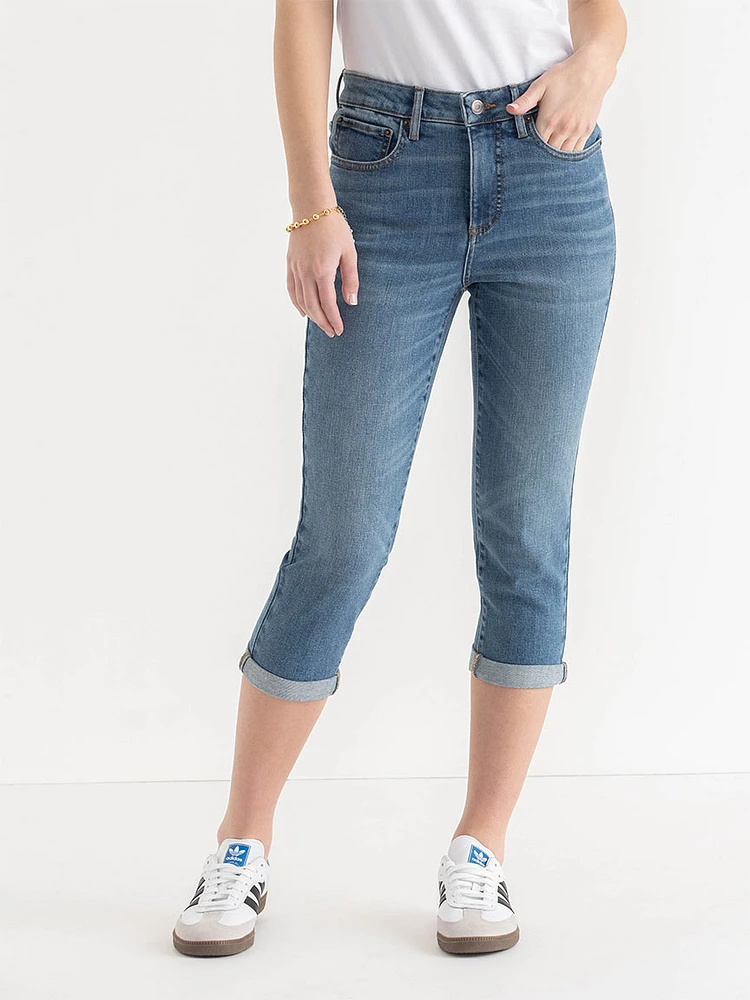 Skylar Skinny Capris Jeans