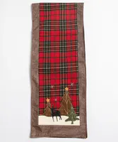 Festive Plaid Table Runner