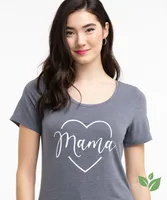 Eco-Friendly Scoop Neck "Mama" Tee