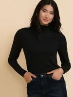 Modal Long Sleeve Turtle Neck