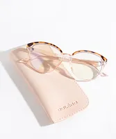 Tortoise Cateye Blue Light Glasses