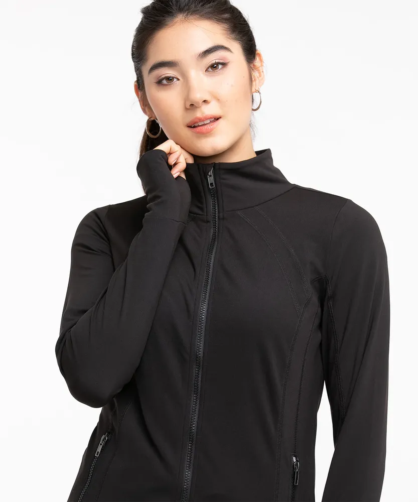 Zip Front Active Jacket