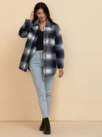 Zia Wool-Blend Shirt Jacket