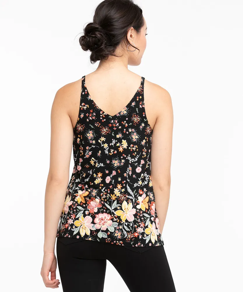 Strappy V-Neck Tank Top