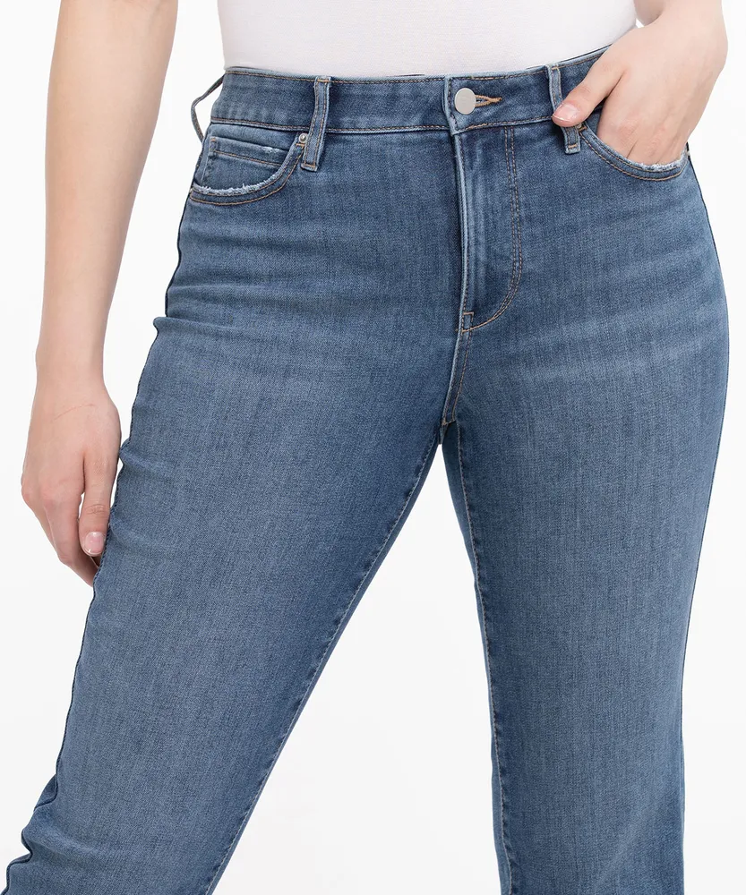 Eco-Friendly Cropped Straight Jean