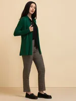 Side Tab Button Cardigan