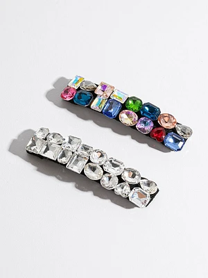 Bejewelled Hair Clips