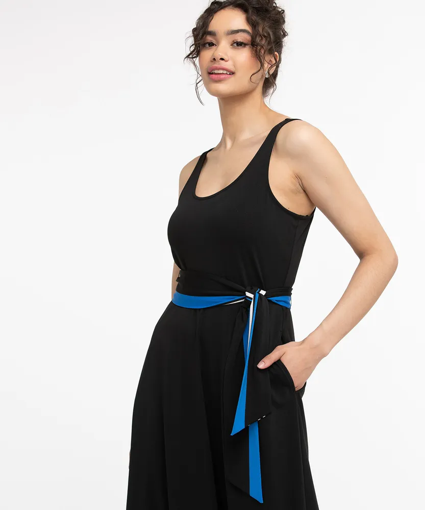 Eco-Friendly Sharkbite Hem Dress