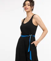 Eco-Friendly Sharkbite Hem Dress