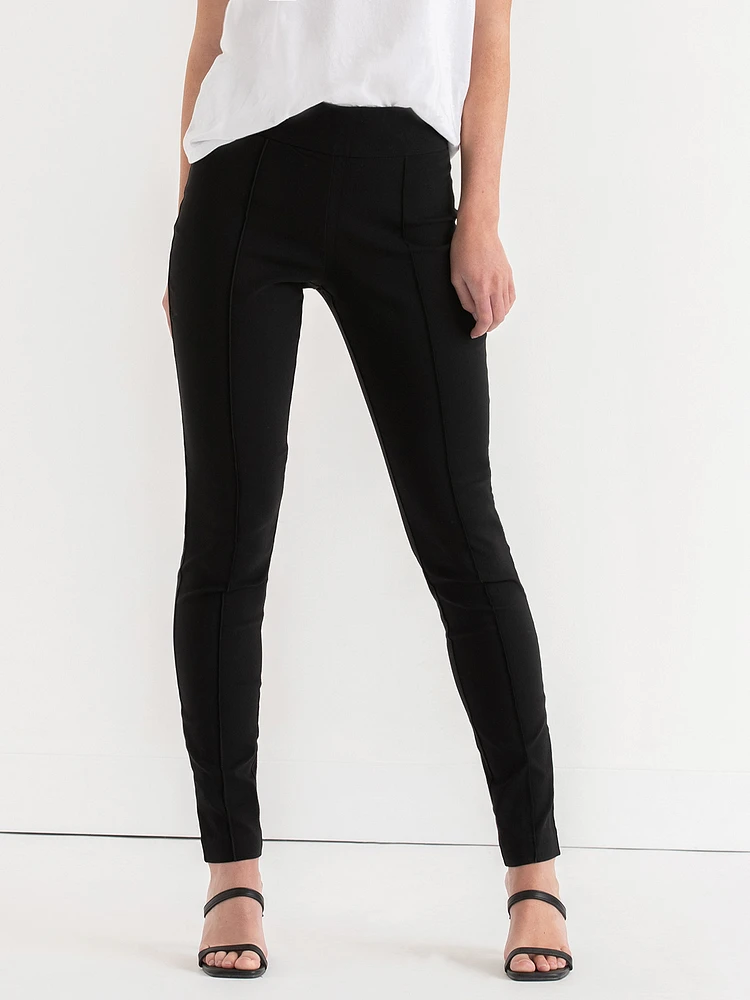 Alfie Pull-On Slim Pant Microtwill