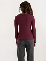 Long Sleeve Henley Shirt