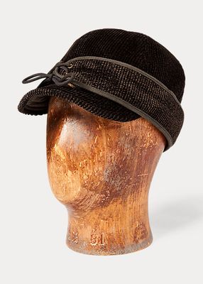 Bonnet de trappeur velours côtelé
