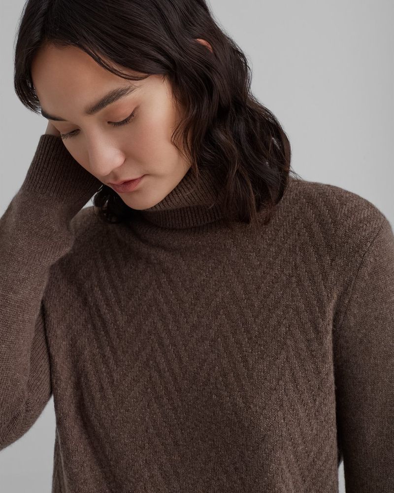 club monaco oversized turtleneck sweater