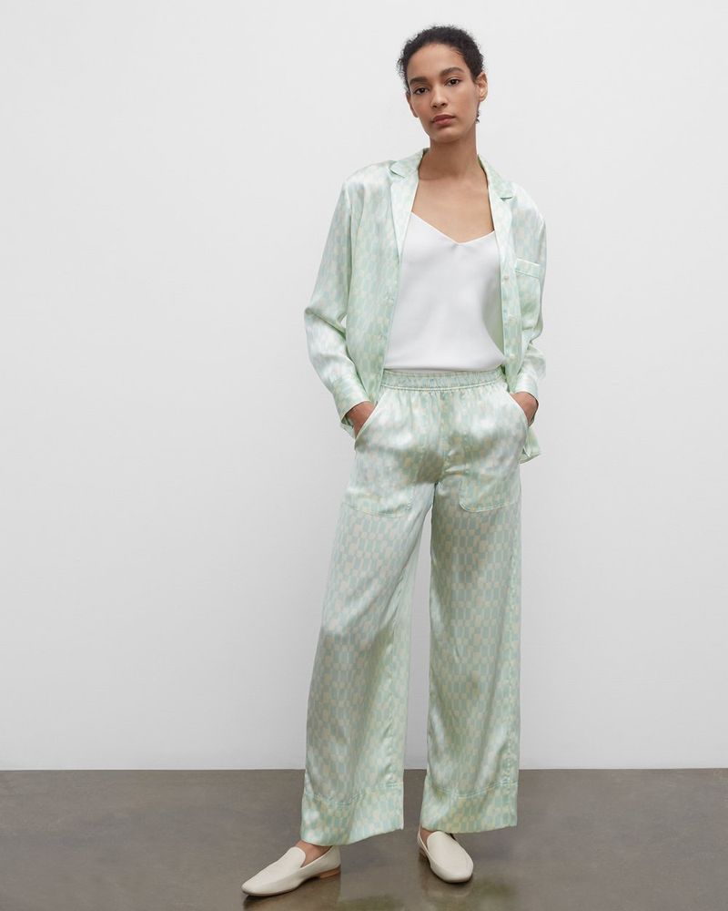Silk Pajama Pants