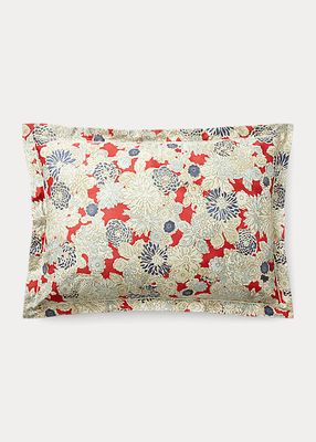 Housse décorative Remy fleurie standard