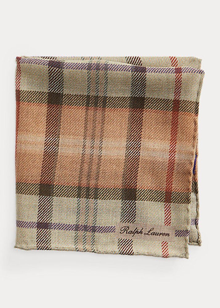 Pochette en laine écossaise Ralph Lauren Homme Accessoires Cravates & Pochettes Pochettes 