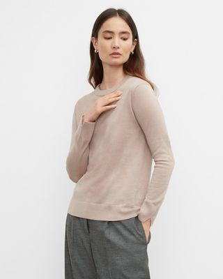 Essential Merino Wool Crewneck Sweater