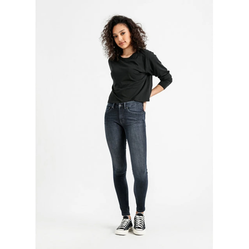 Women's Performance Denim Mid Rise Skinny