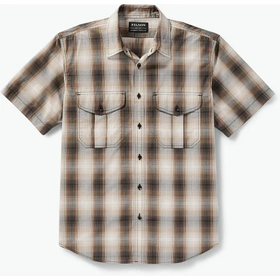 Men's Feather Cloth Short Sleeve Shirt