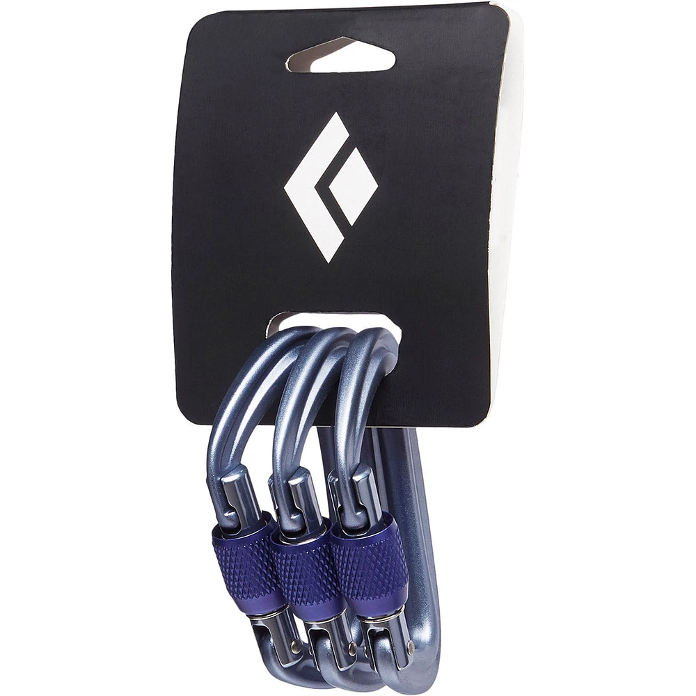 Liteforge Screwgate Carabiner 3-Pack