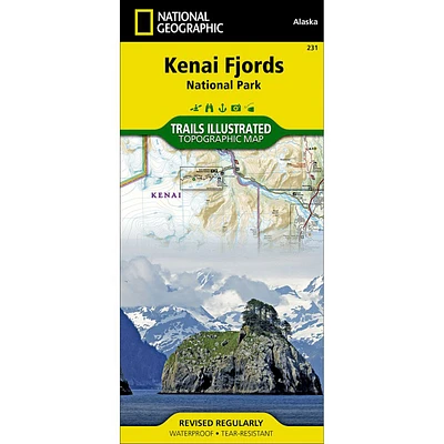 Kenai Fjords National Park Map
