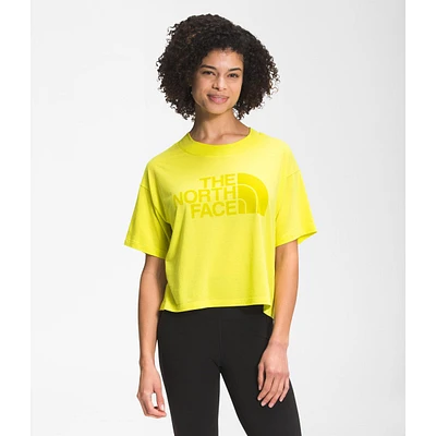 Women's Short Sleeve Half Dome Cropped Tee