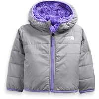 Infant Reversible Mossbud Swirl Full Zip Hooded Jacket