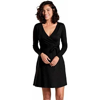 Women's Cue Wrap Long Sleeve Dress