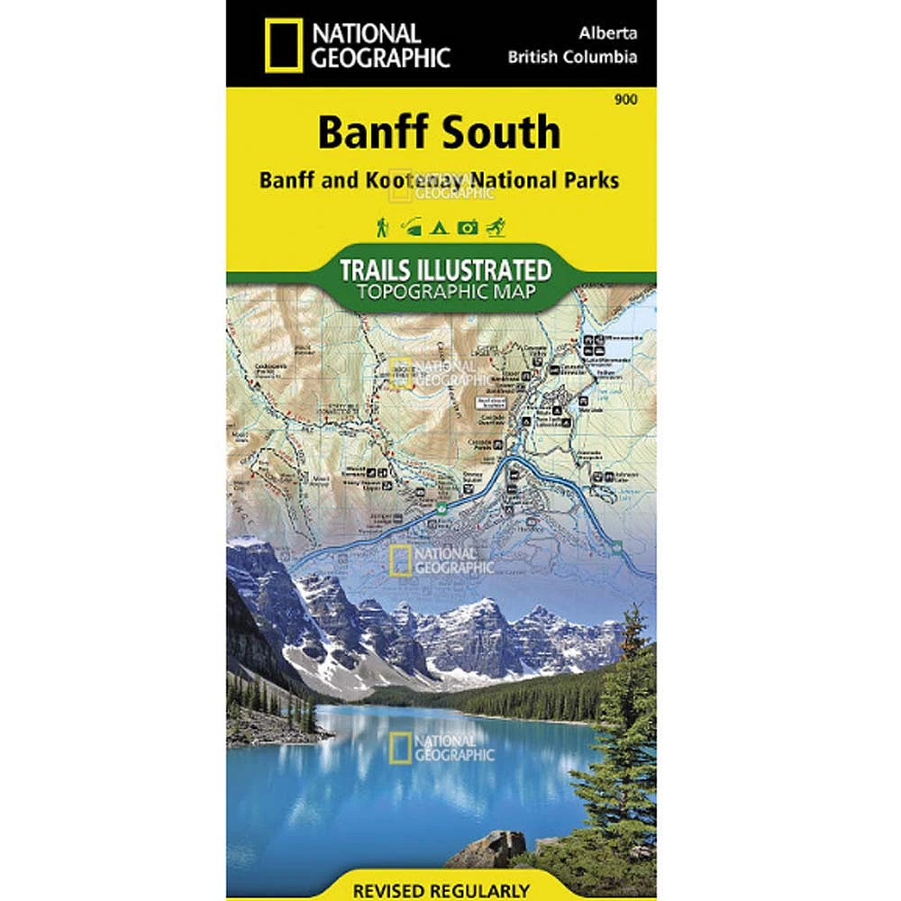 Trails Illustrated Map: Banff North (Banff and Yoho National Parks)