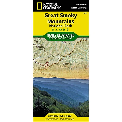 Trails Illustrated Map: Great Smoky Mountains National Park