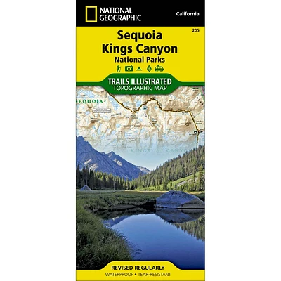 Trails Illustrated Map: Sequoia & Kings Canyon National Parks