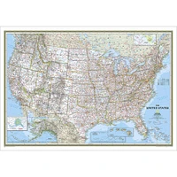 Wall Map: United States Classic, Tubed