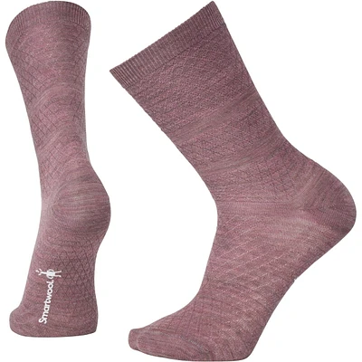 Women's Texture Crew Socks